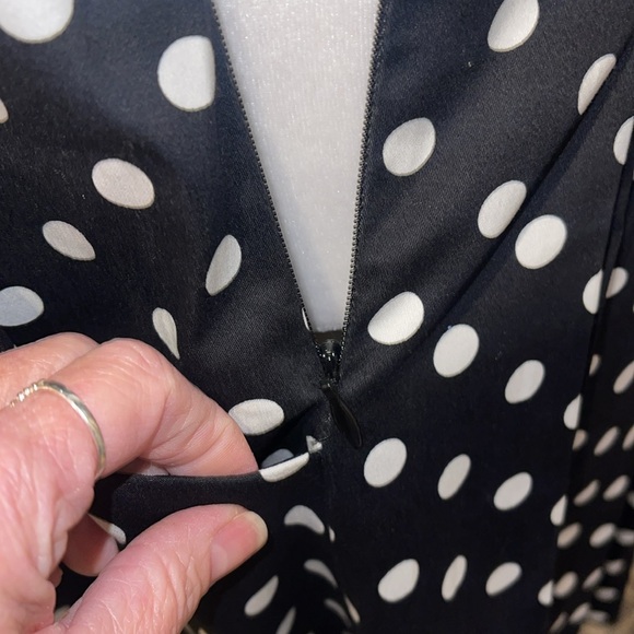 RALPH LAUREN Black Polka Dot Dress - Picture 4 of 7